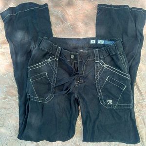 MissMe Women’s Wide Leg Cargo Pants sz medium- good used condition